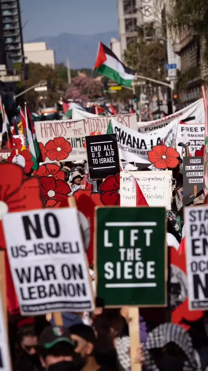 One Year Of Genocide One Year Of Resistance Protest 2